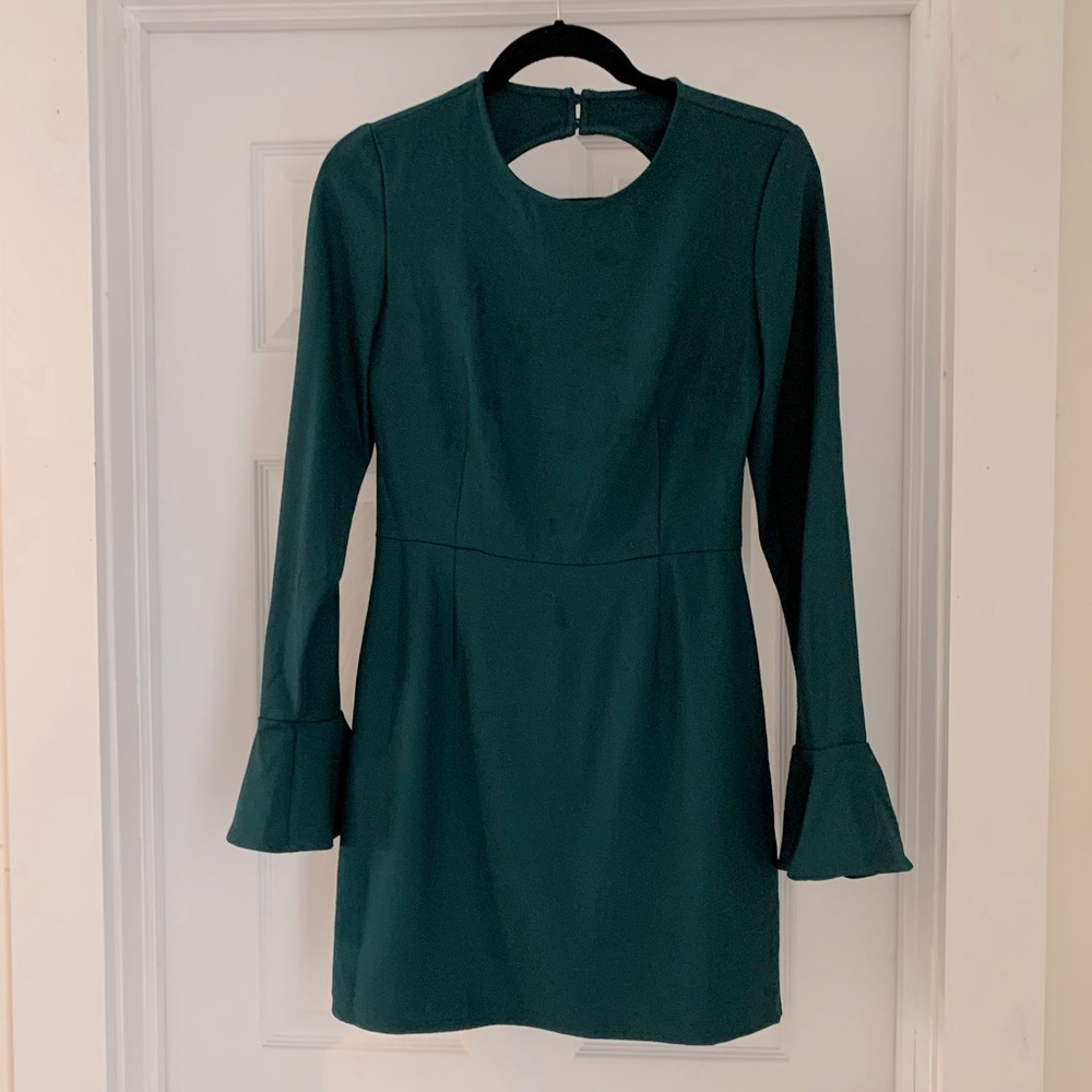 Leith bell sleeve dress